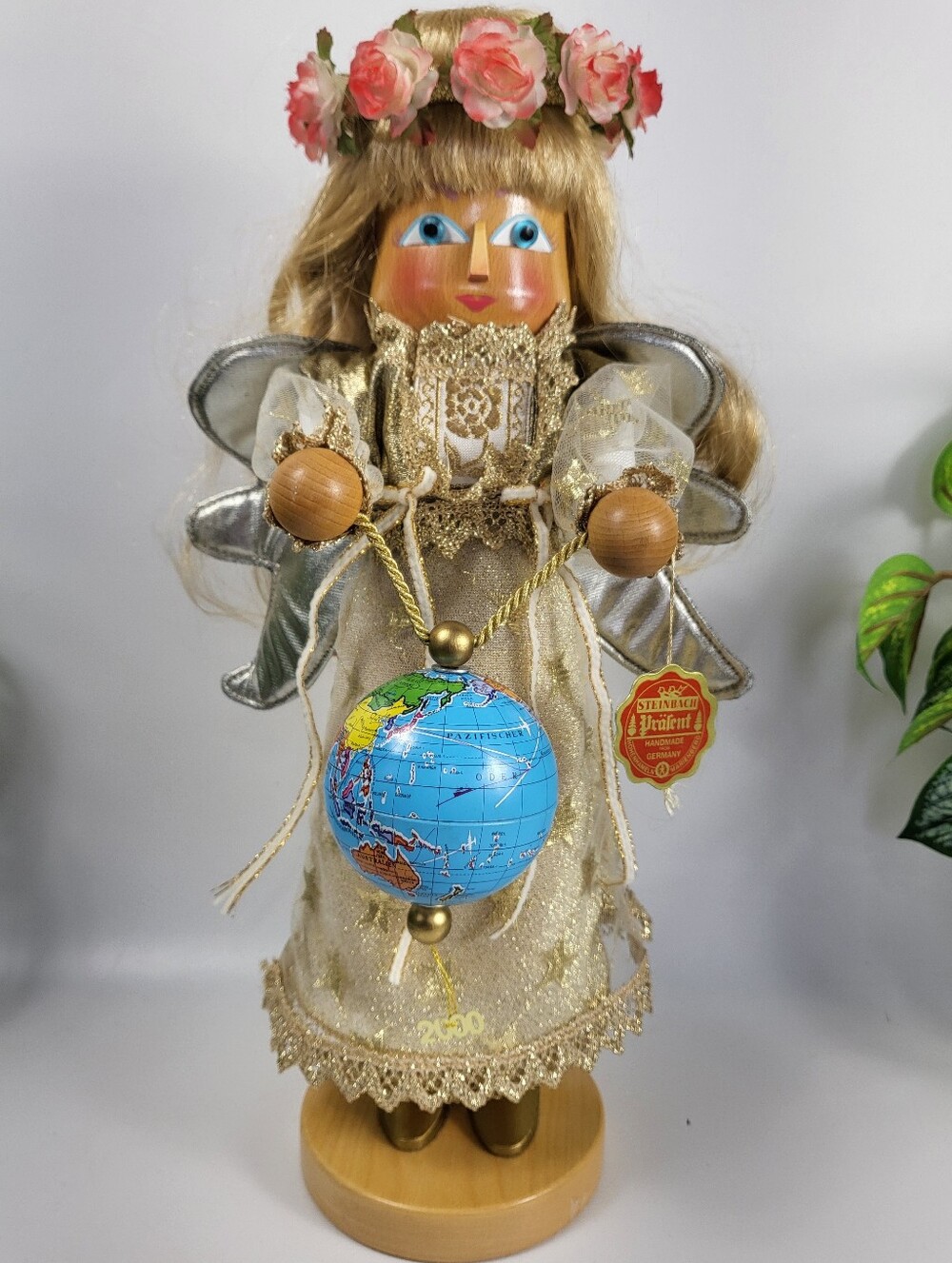 Steinbach Millennium Angel Peace on Earth RARE Limited Edition Nutcracker Vintag